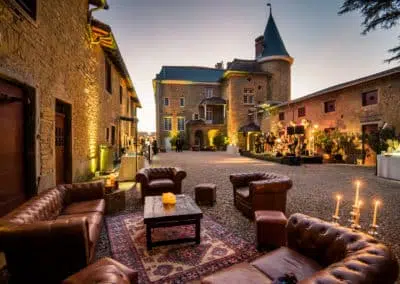 Photographe de soirée et gala d'entreprise à lyon château de janzé