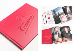 exemple produits publicitaire suite à une reportage photo pour une campagne publicitaire