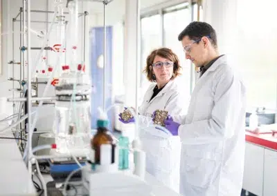 Photographe industriel Lyon recherche et développement chez vicat