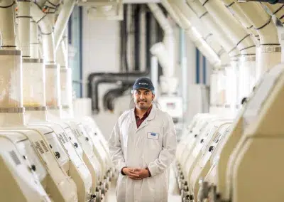 Photographie industrielle au coeur des moulin d'Alpina Savoie
